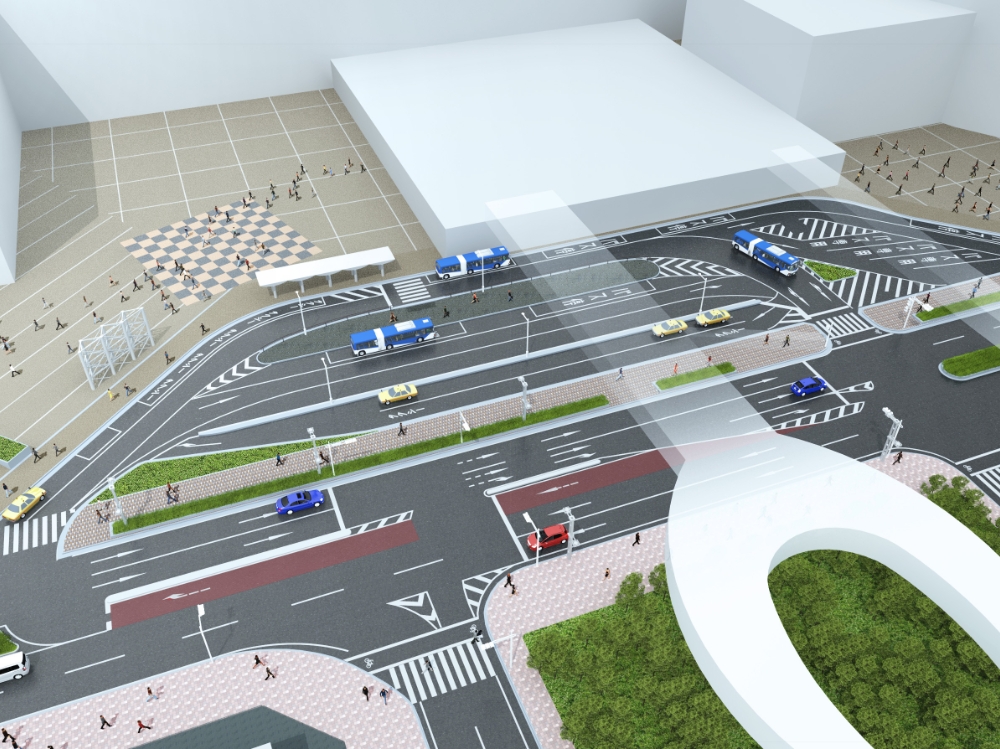 幕張メッセ ロータリー改修に伴う交差点詳細設計業務委託