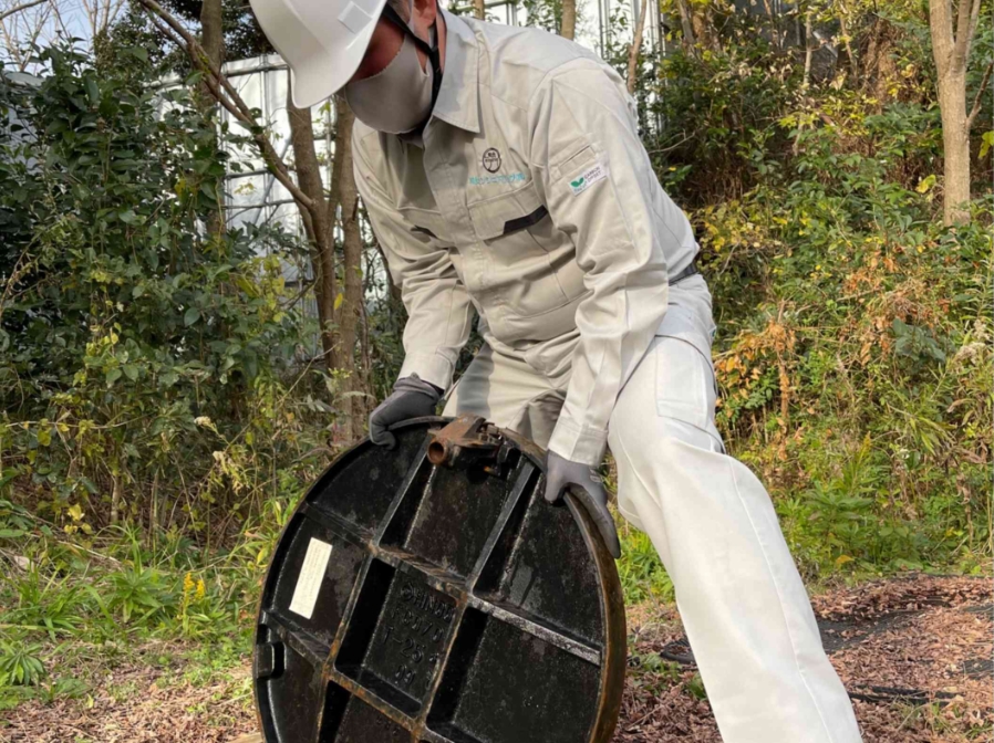 電気班 Ｋ氏　入社４年目／管渠班 Ｉ氏　入社４年目